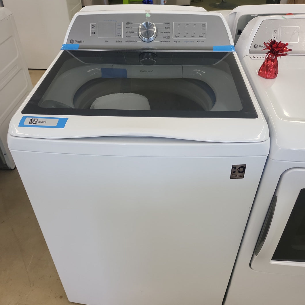 GE Top Load 5.3 cuft Washer PTW600BSR1WS - Appliance Discount Outlet